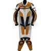RTX Orange Spartan Sports Biker One Piece Leather Suit